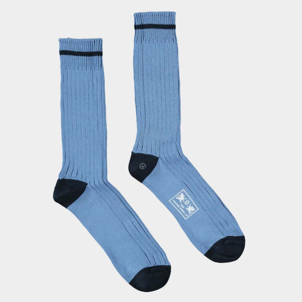 3 Pack of Socks in Blue Contrast