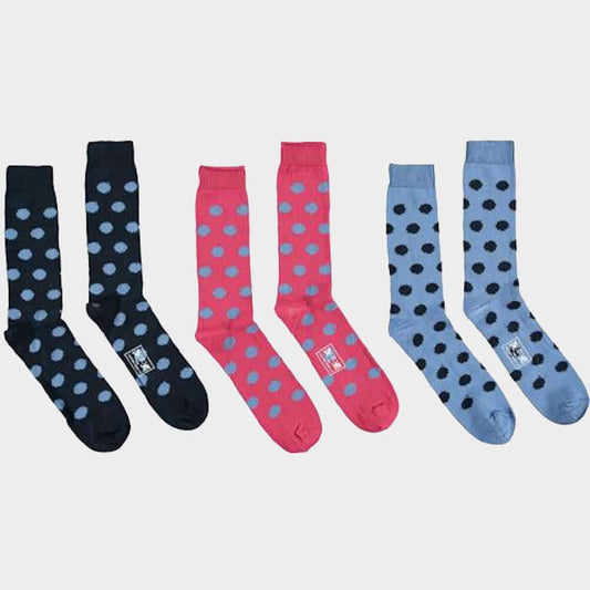 3 Pack of Socks in Bright Spots