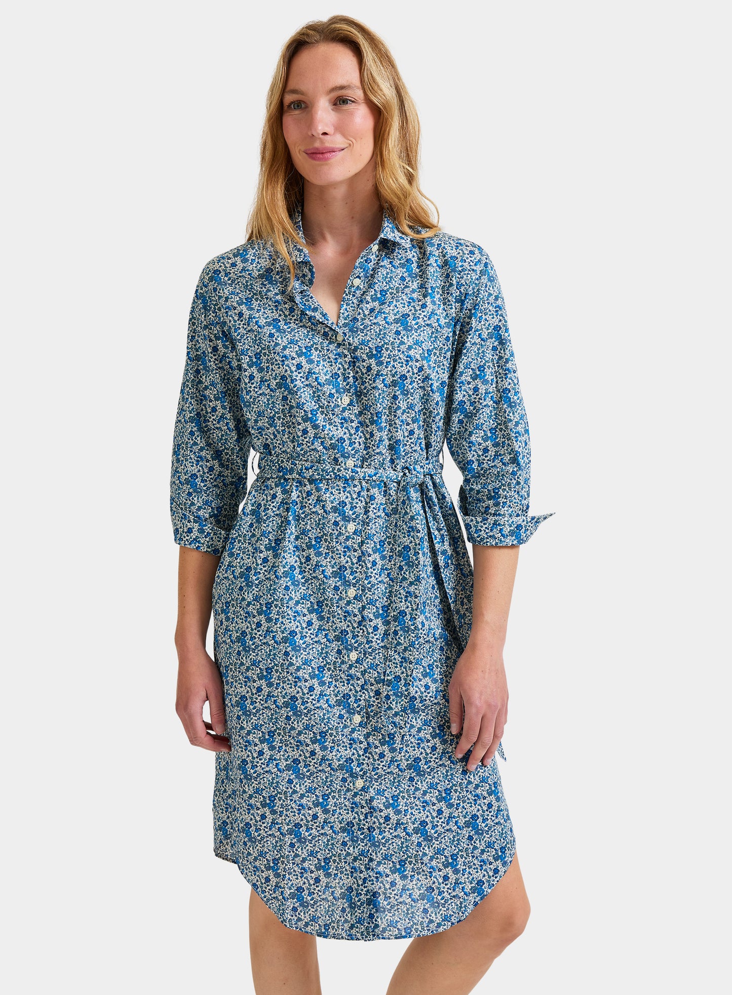 Emma & Georgina Shirt Dress - Made with Liberty Fabric