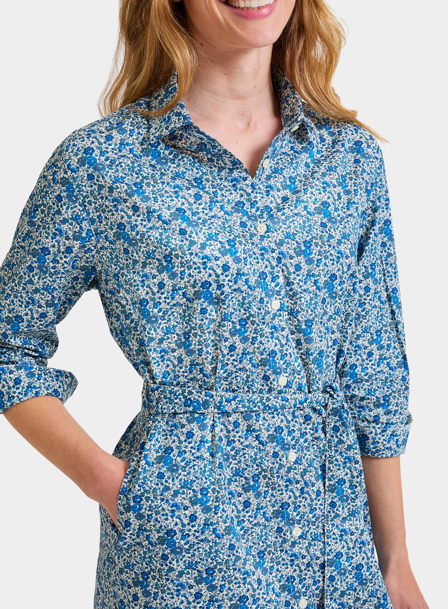 Emma & Georgina Shirt Dress - Made with Liberty Fabric