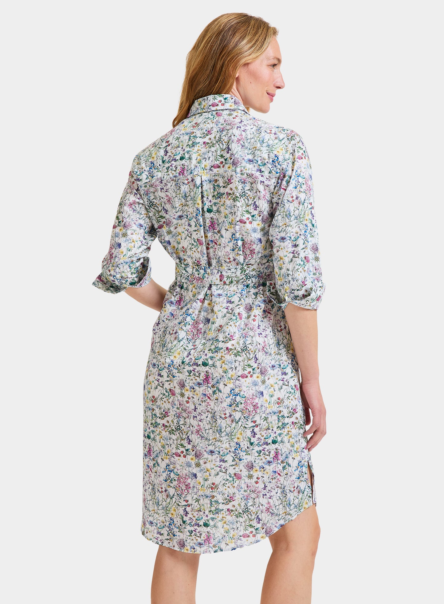 Wildflower Shirt Dress - Made with Liberty Fabric