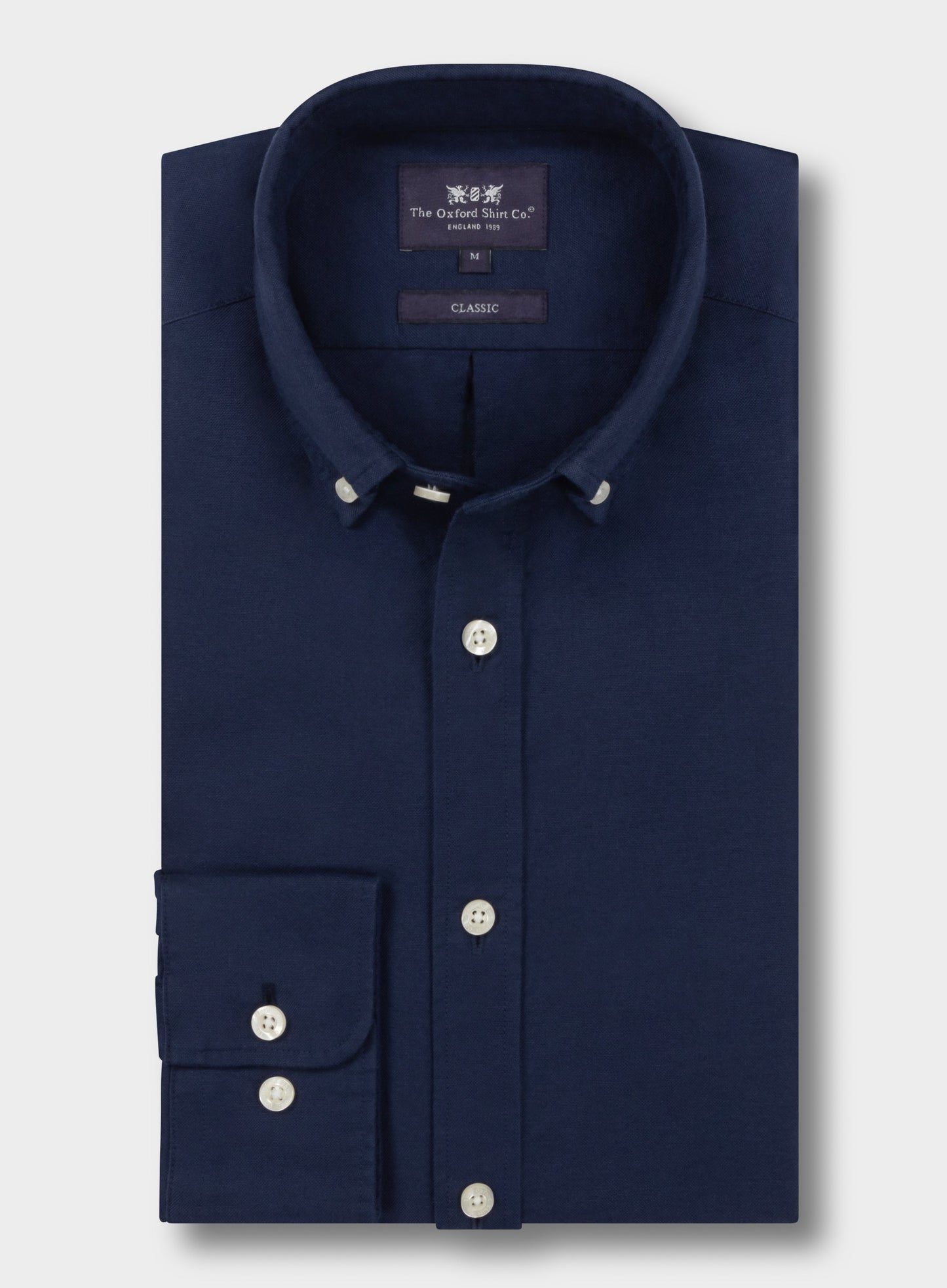 Button Down Oxford Shirt - Navy