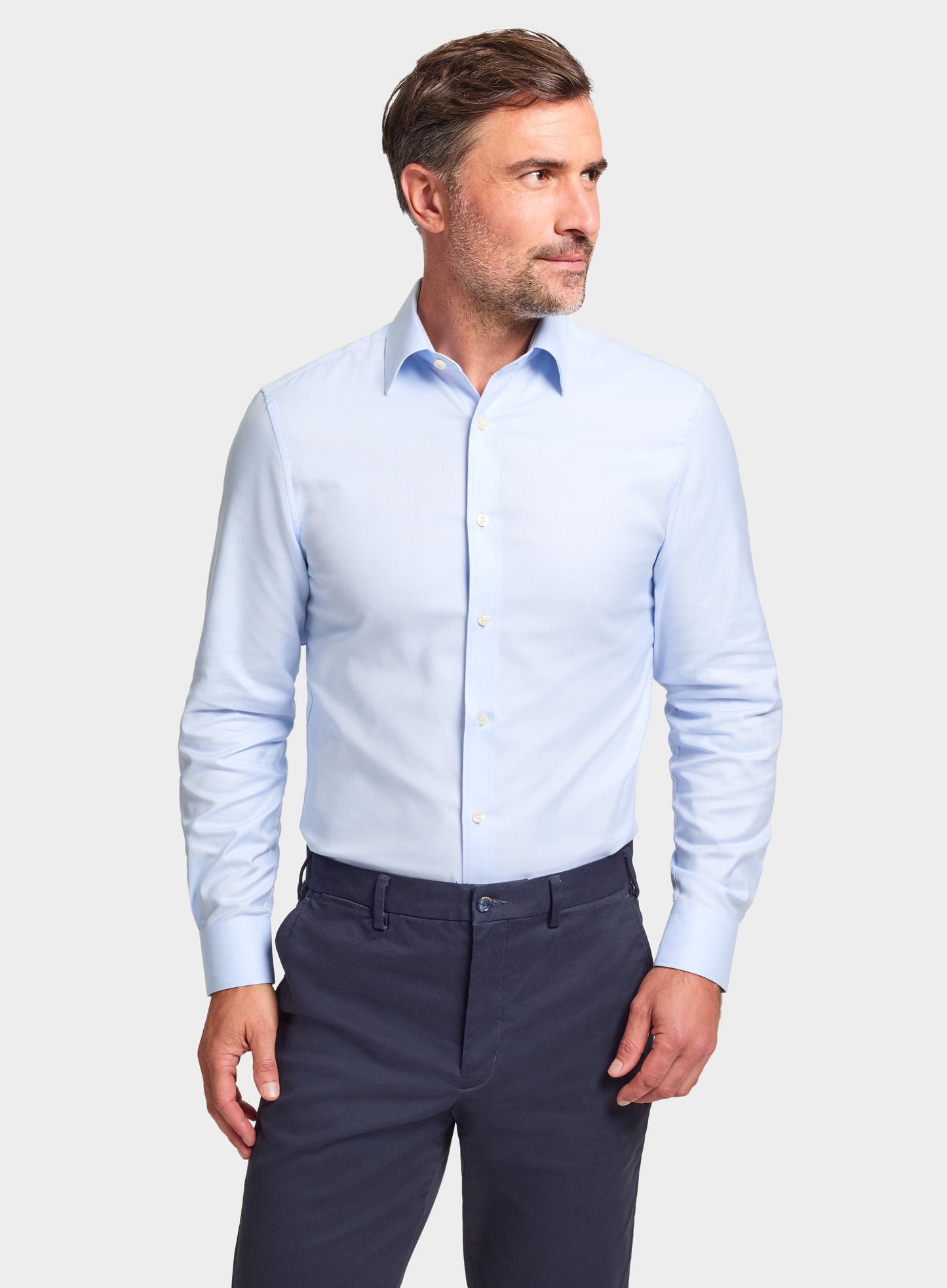 Classic Twill Shirt - Blue