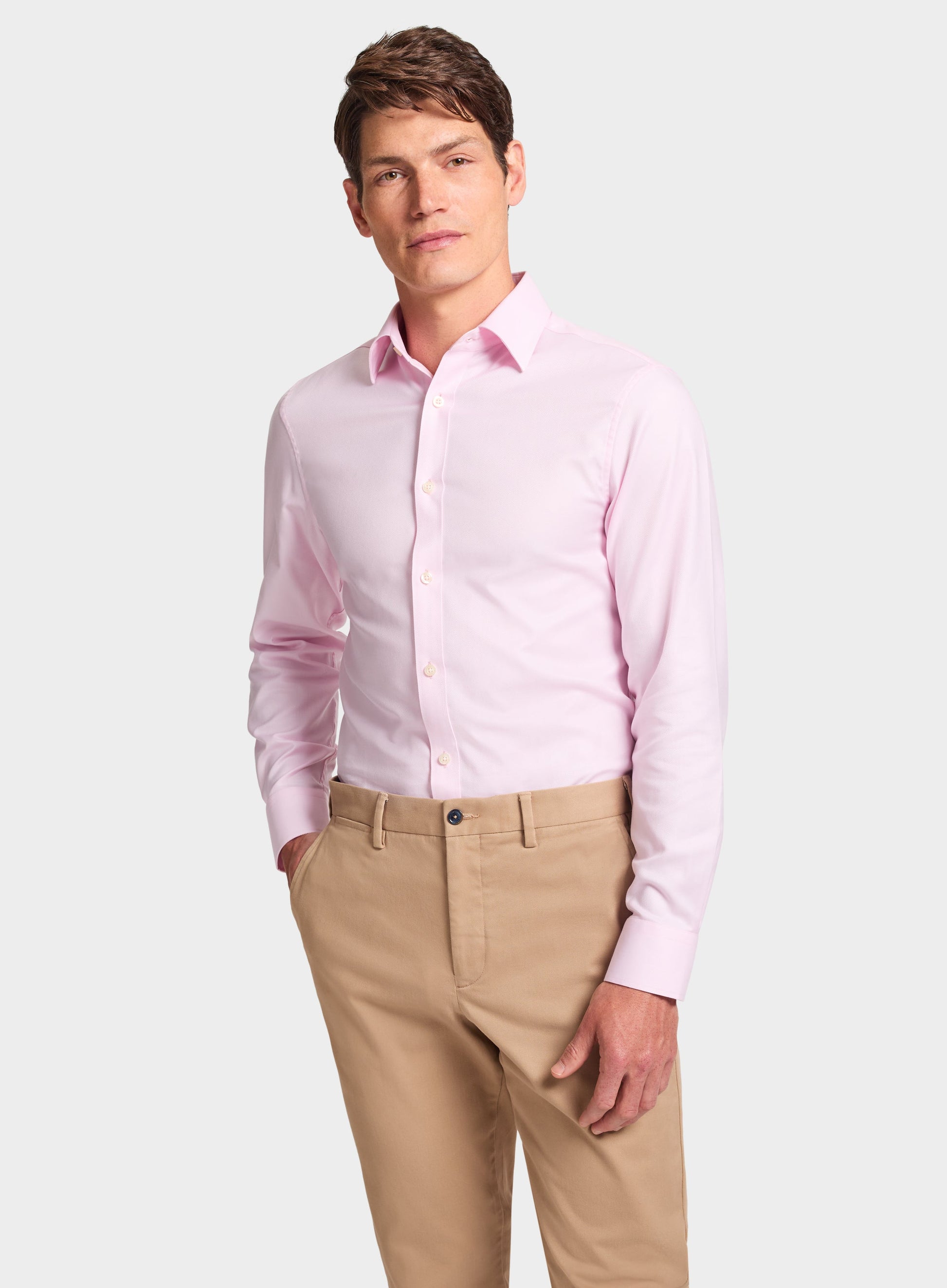 Classic Twill Shirt - Pink