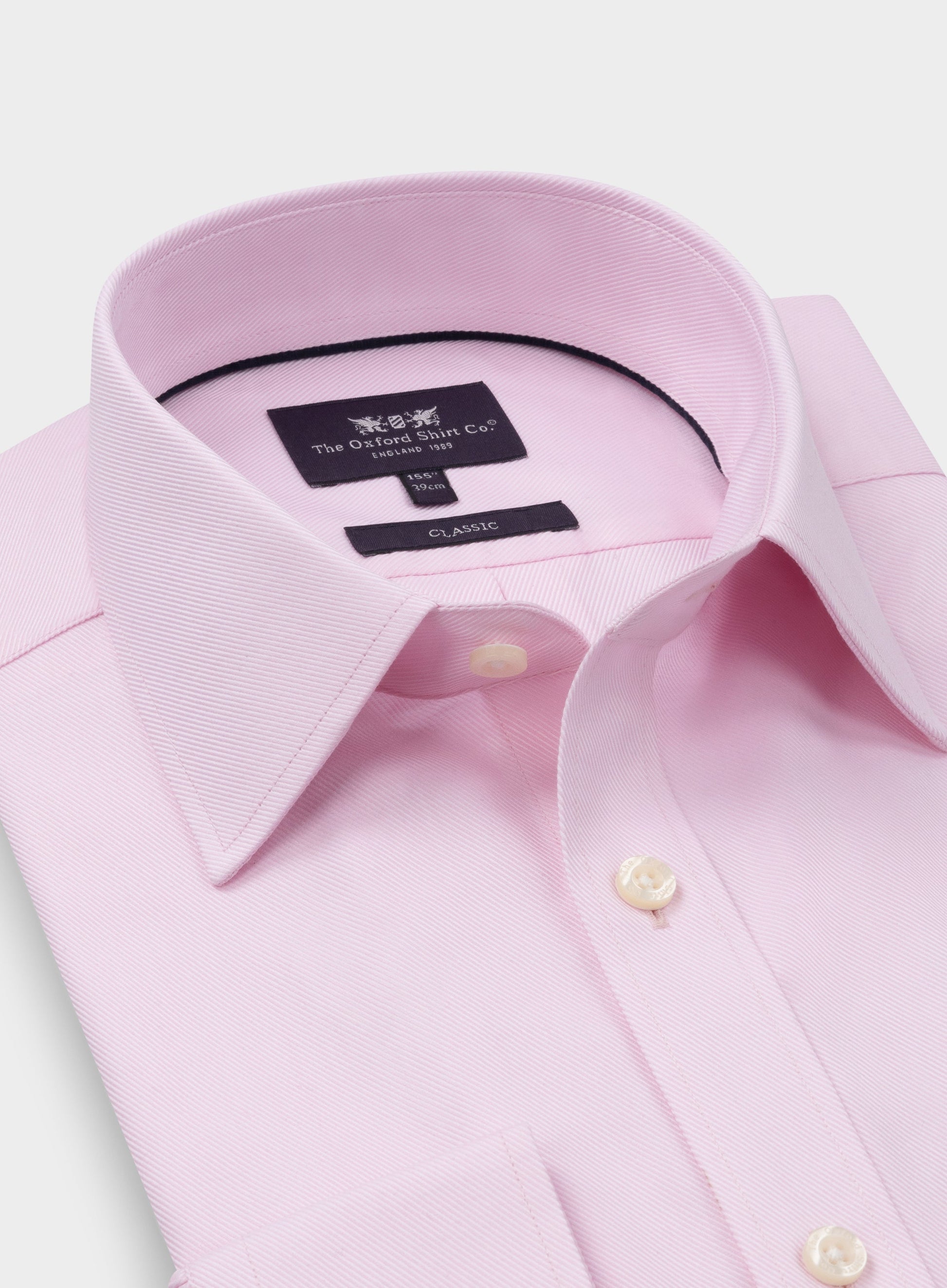 Classic Twill Shirt - Pink