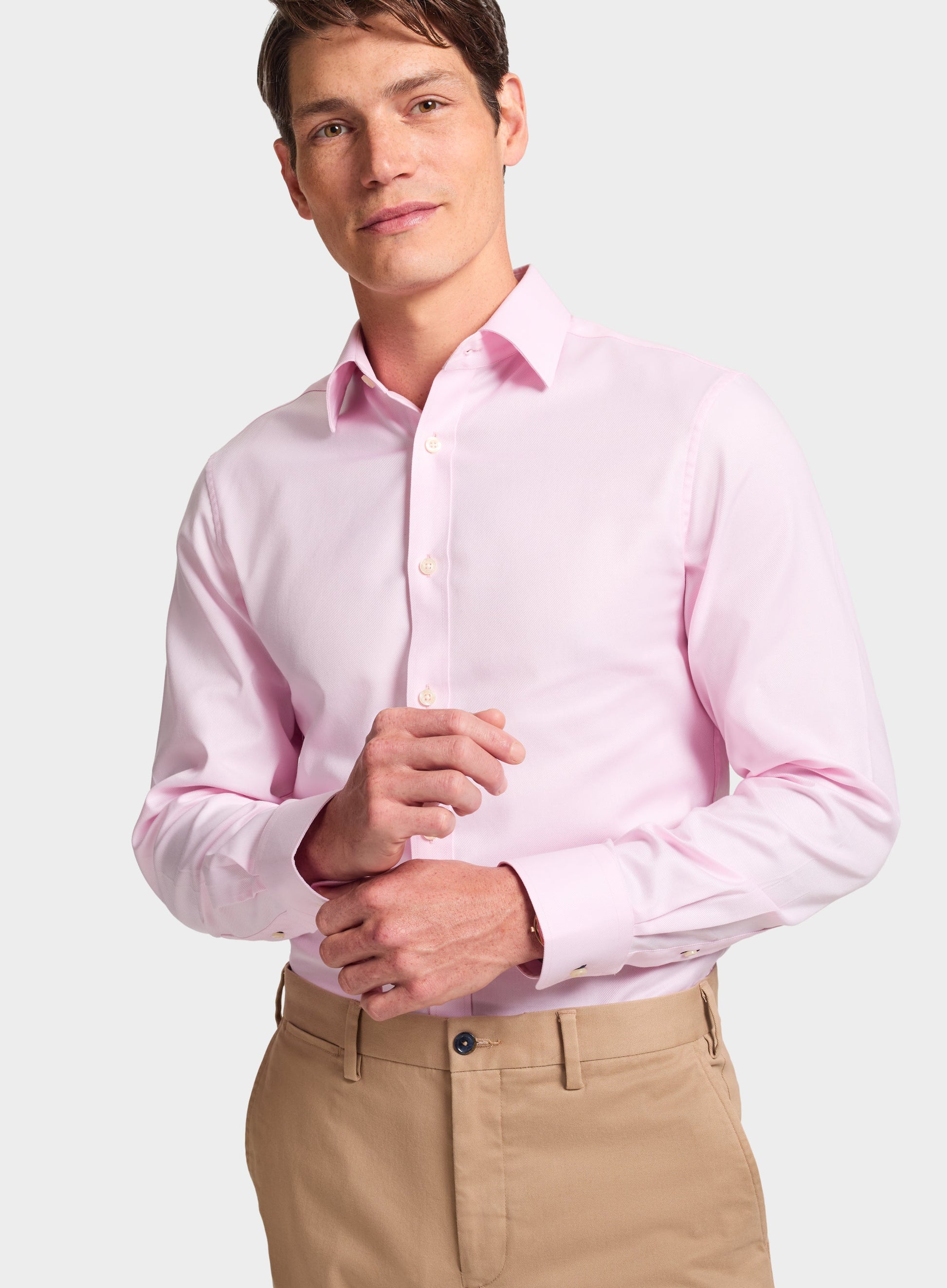 Classic Twill Shirt - Pink