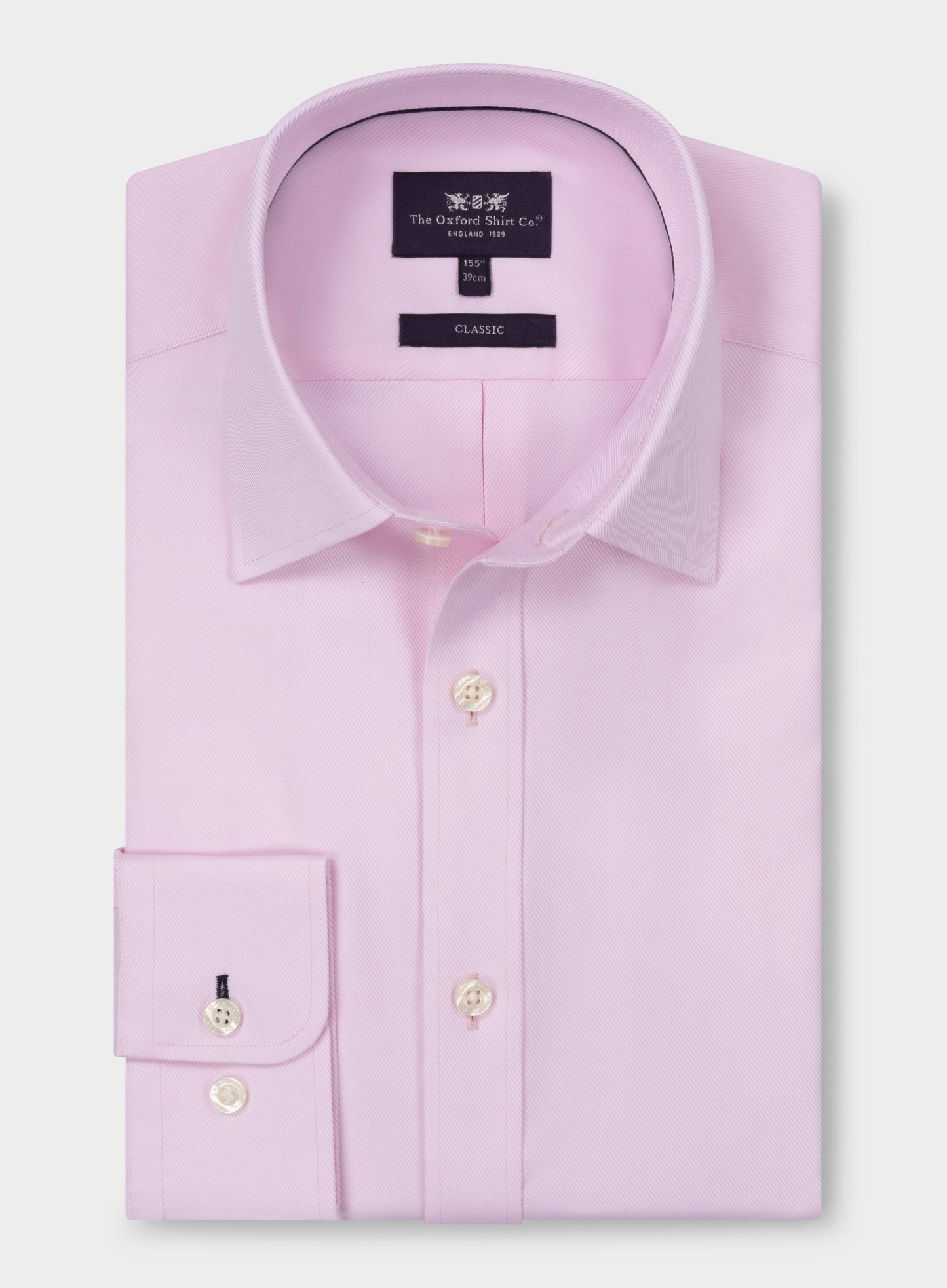 Classic Twill Shirt - Pink