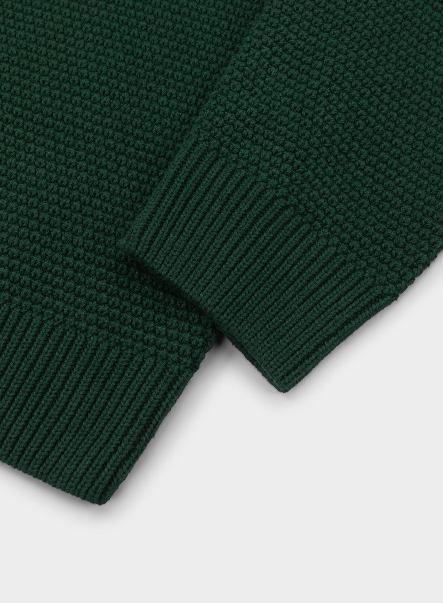 Cotton Blackberry Crew Neck in Green