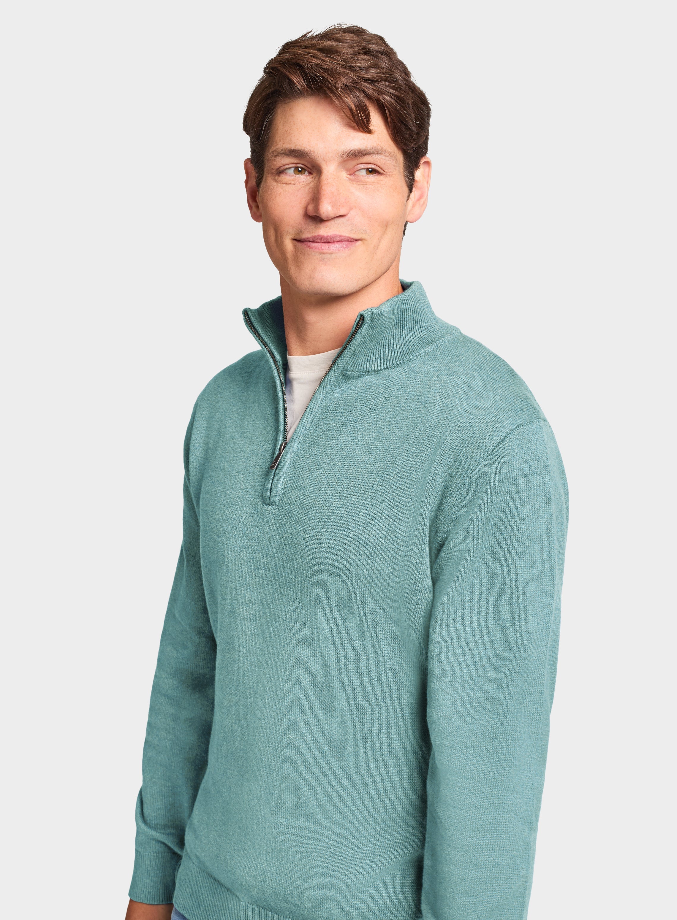 Cashmere zip up sweater online