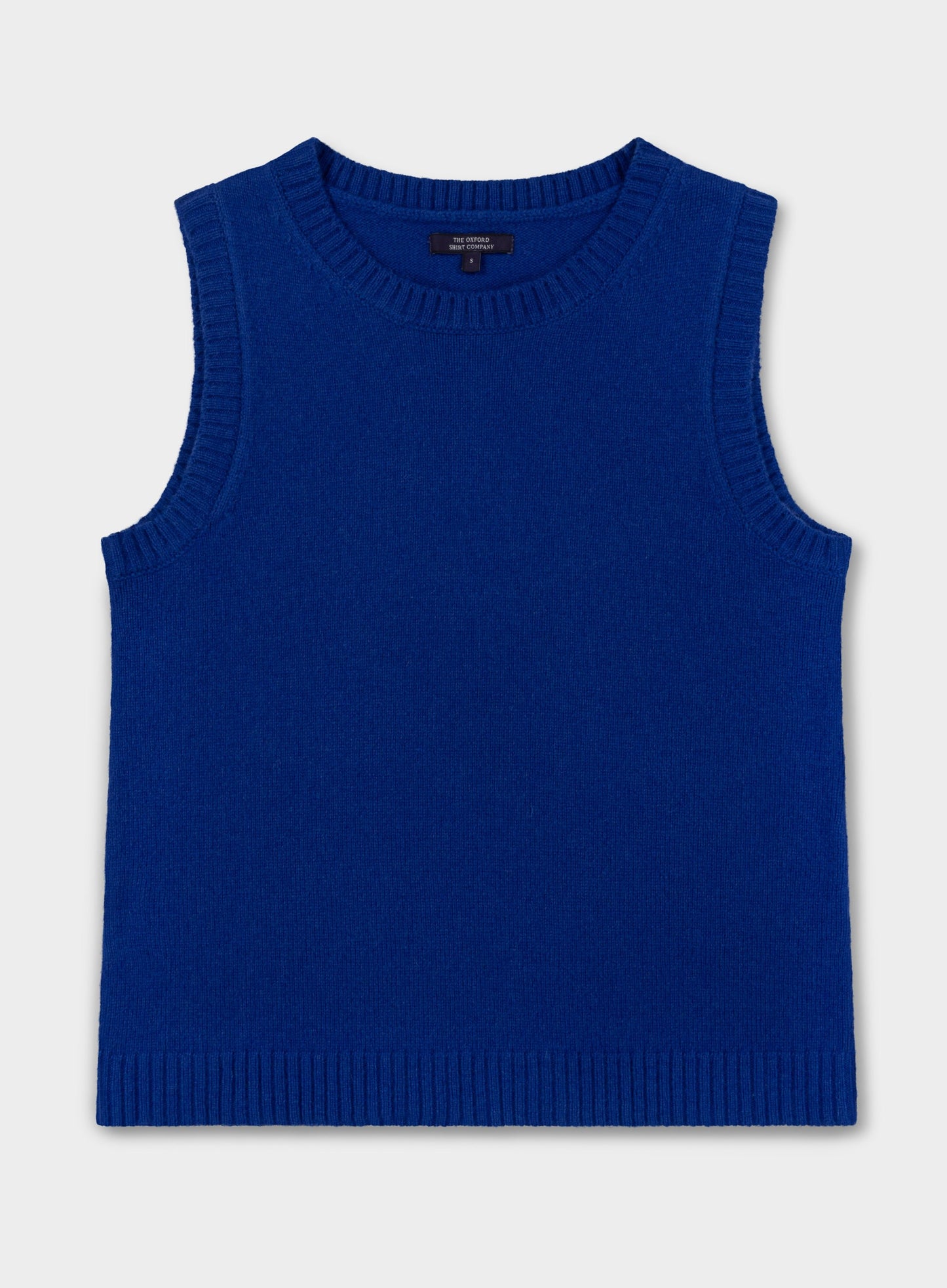 Knitted Vest in Blue