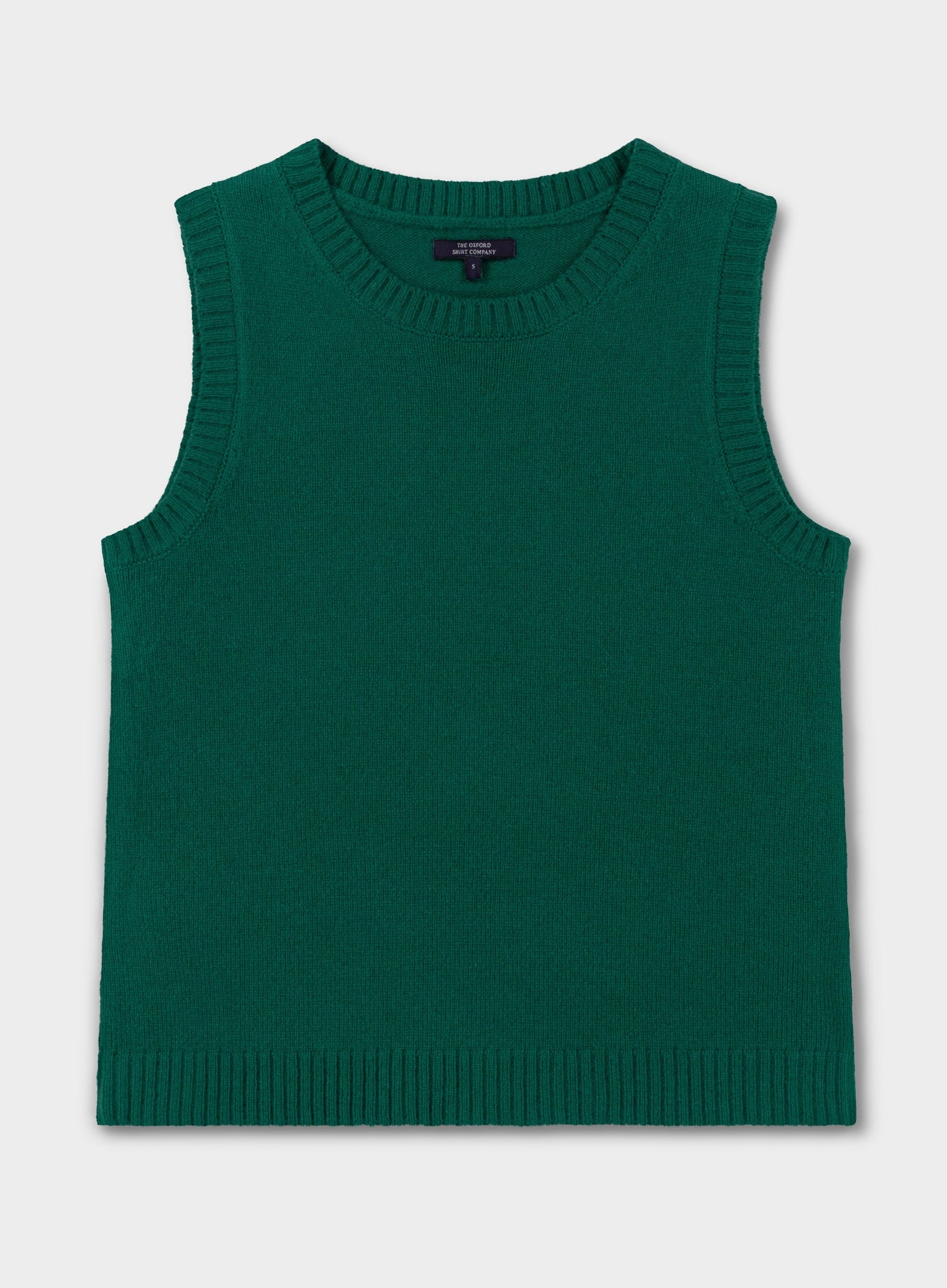 Knitted Vest in Green