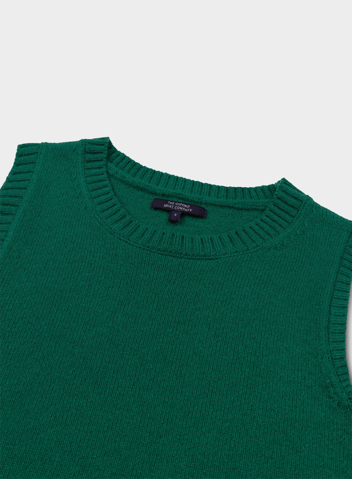 Knitted Vest in Green