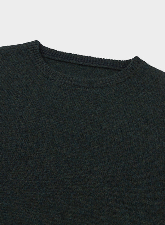 Lambswool Crew Neck in Sage