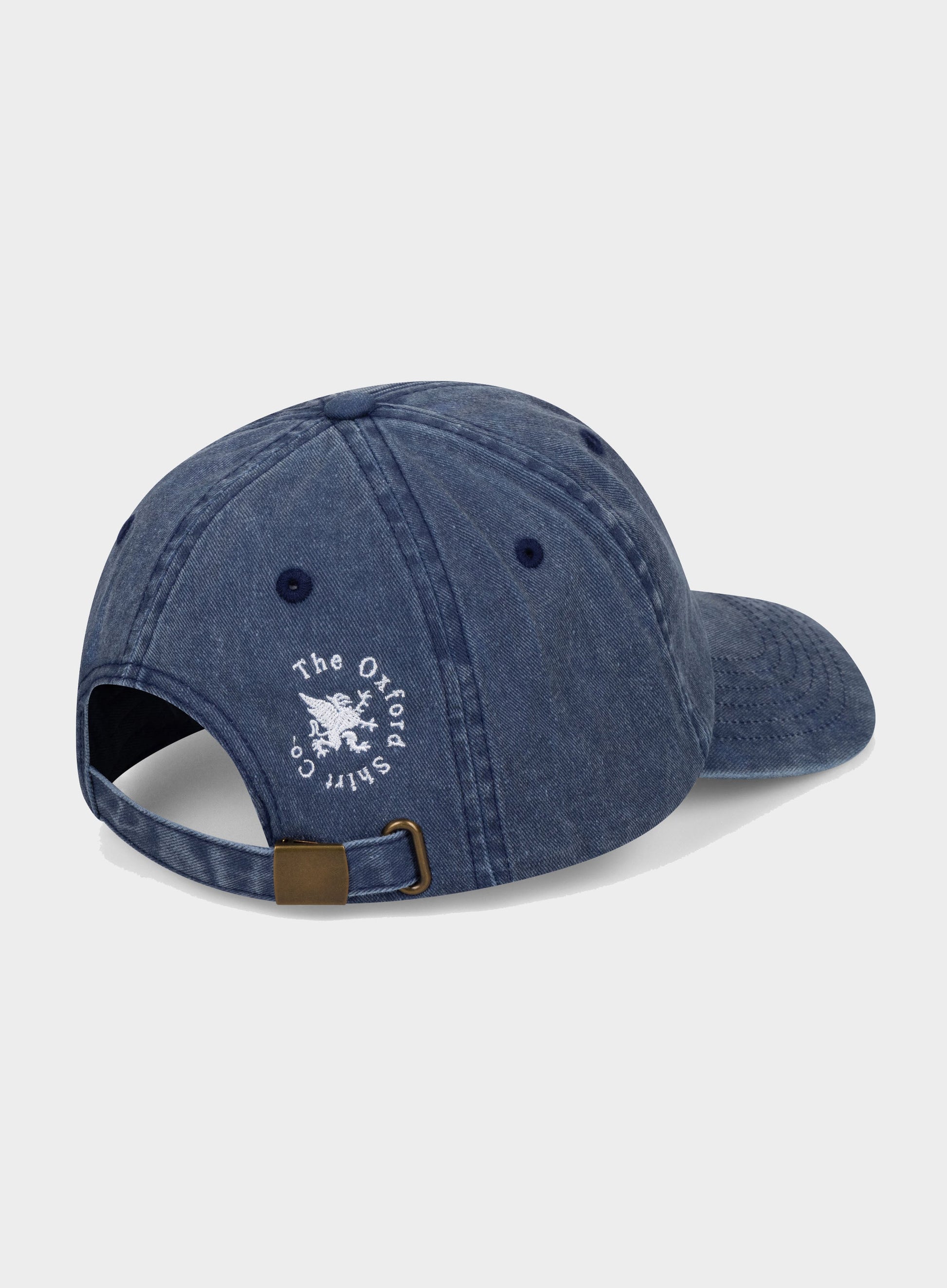 Washed Oxford Shirt Co. Signature Cap - Denim