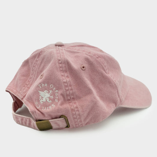 Washed Oxford Shirt Co. Signature Cap - Pink