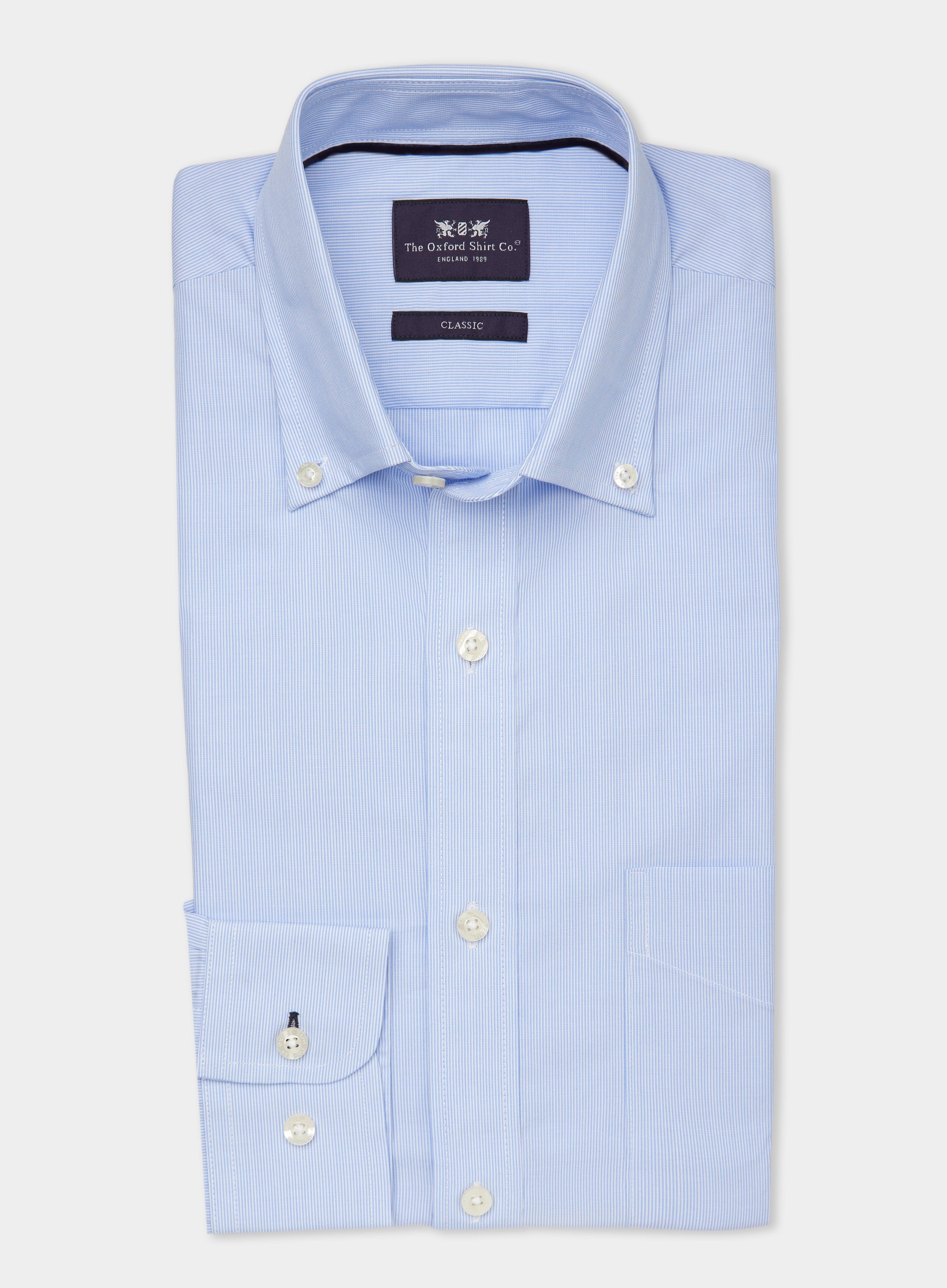 Blue shirt hotsell white collar uk