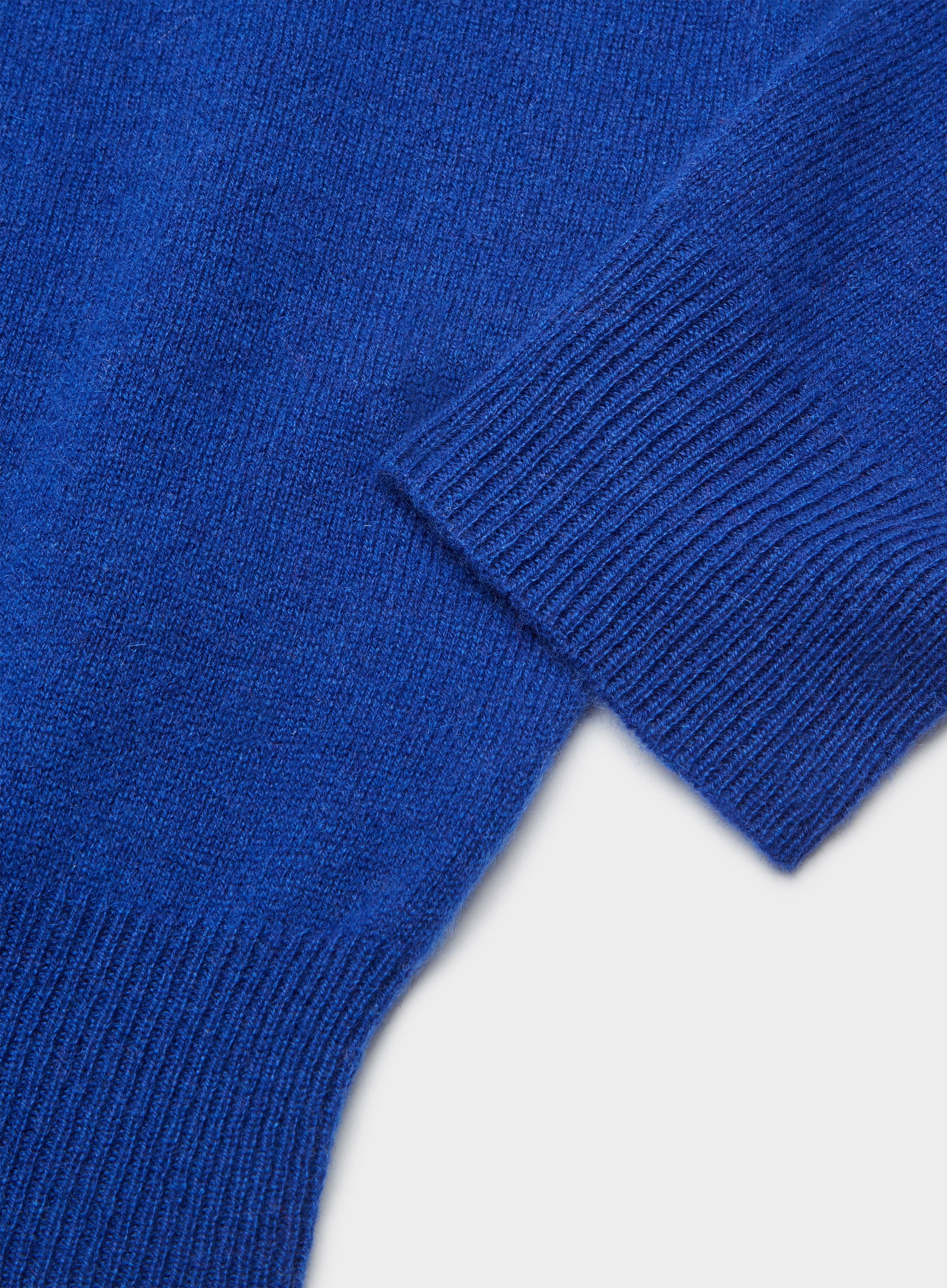 Royal blue hotsell cashmere sweater