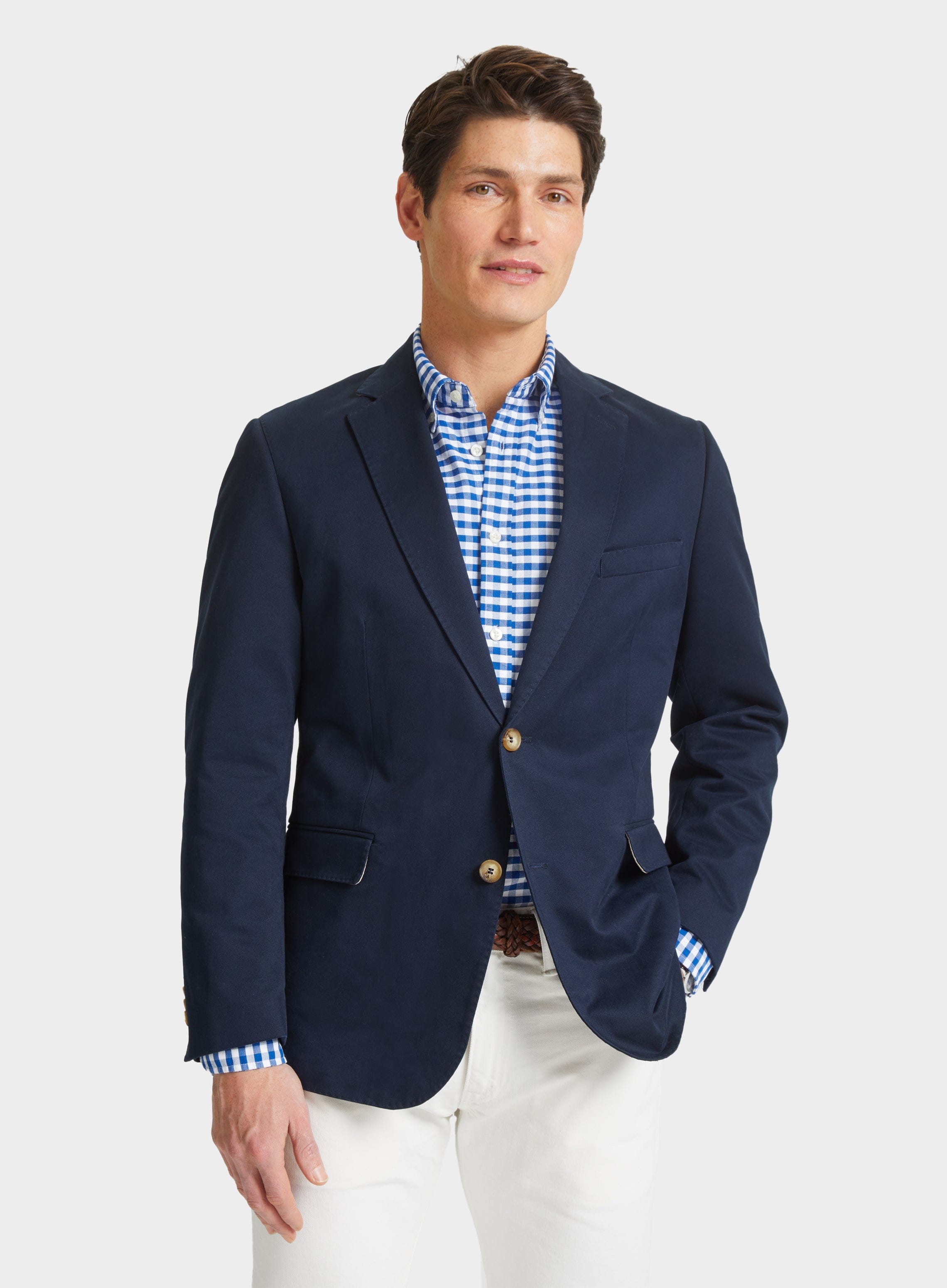 Mens Casual Cotton Jacket - Oxford Shirt Co.
