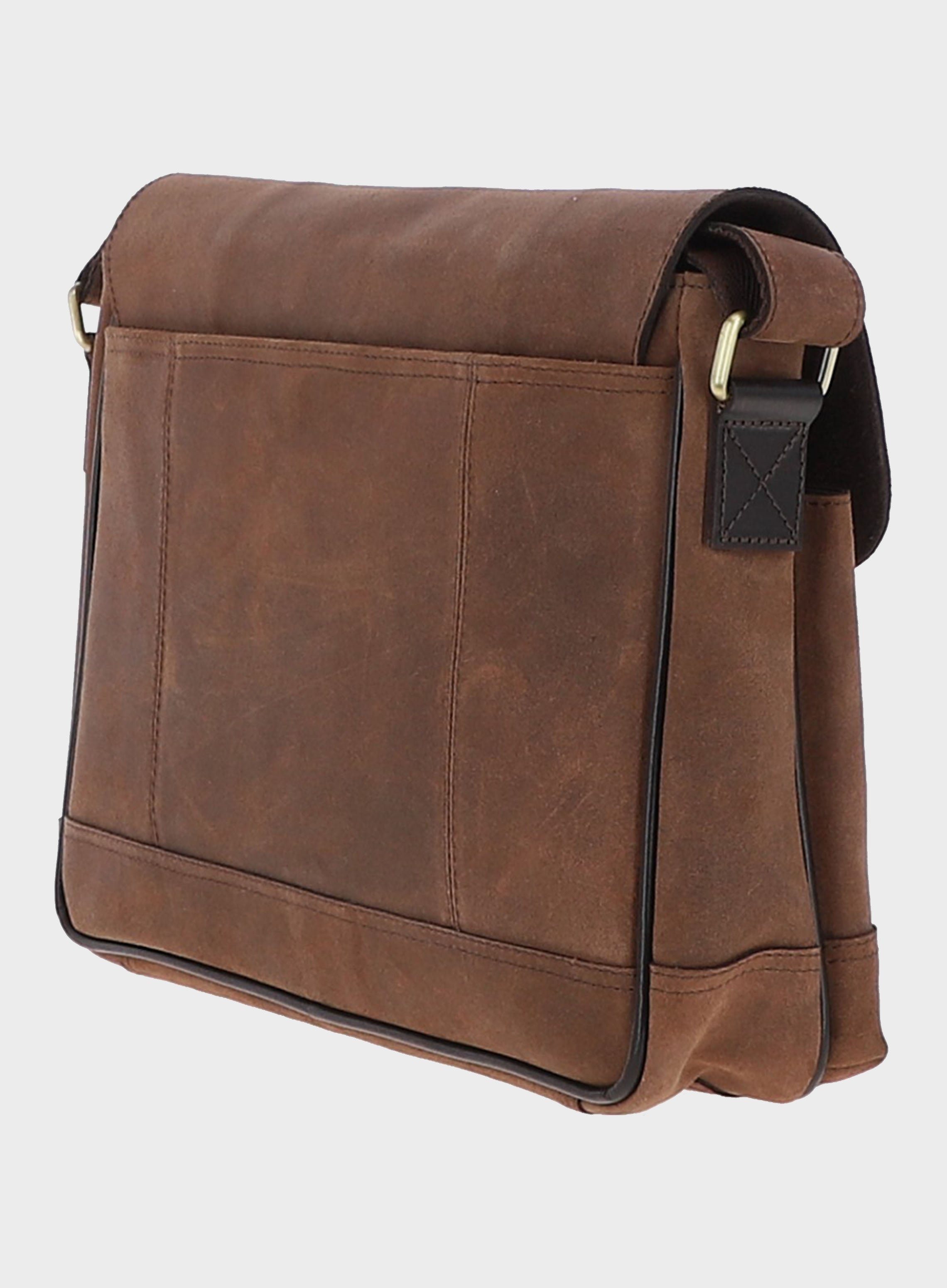 New Brown 2024 Leather Messenger Bag