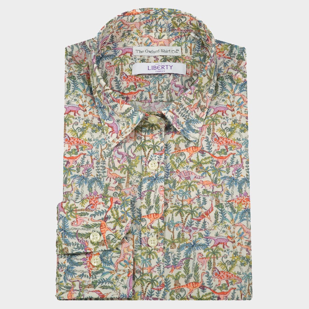 Womens Rumble and Roar Made with Liberty Fabric Shirt - Oxford Shirt Co.